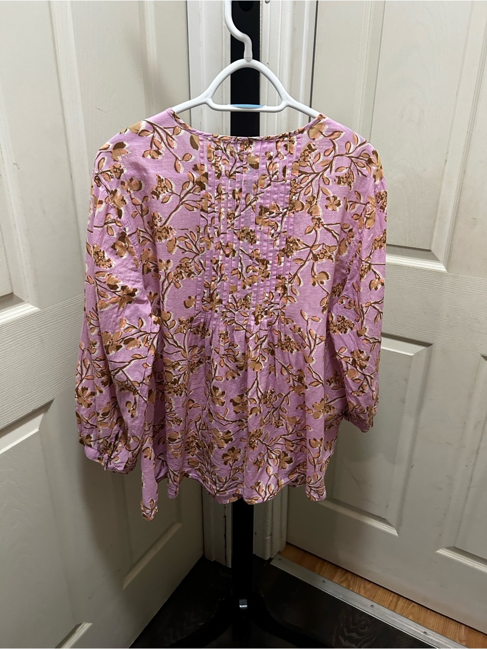 J. Jill Pink Floral Blouse - Picture 2 of 11